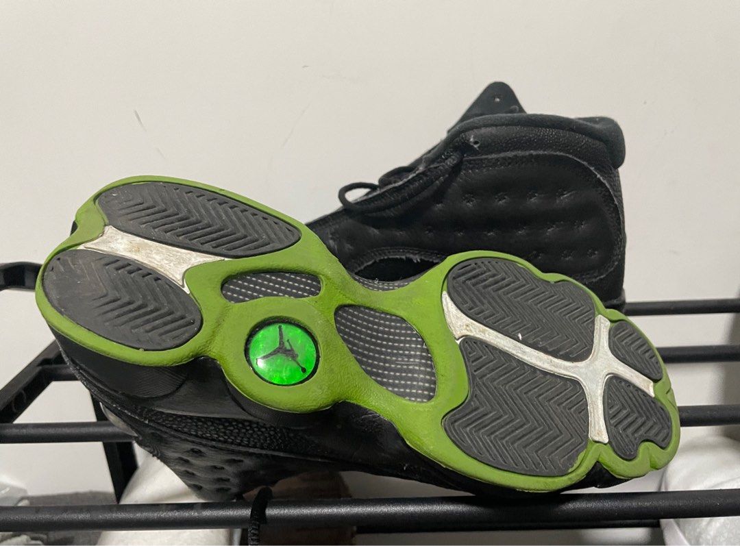 Jordan 13 black kids cheap