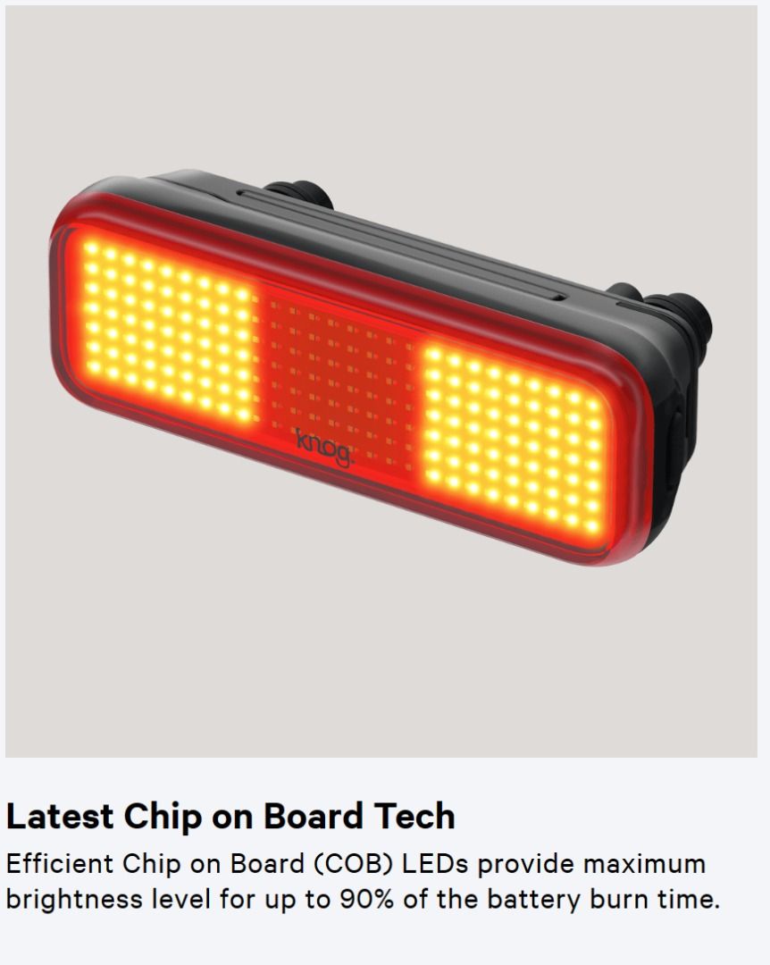 Knog Blinder Link Rear Rack Light, Sports Equipment, Bicycles & Parts ...