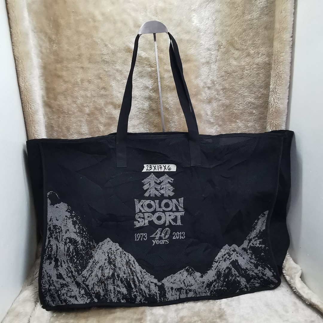 Kolon Sport Large Tote Bag, Women's Fashion, Bags & Wallets, Tote Bags ...