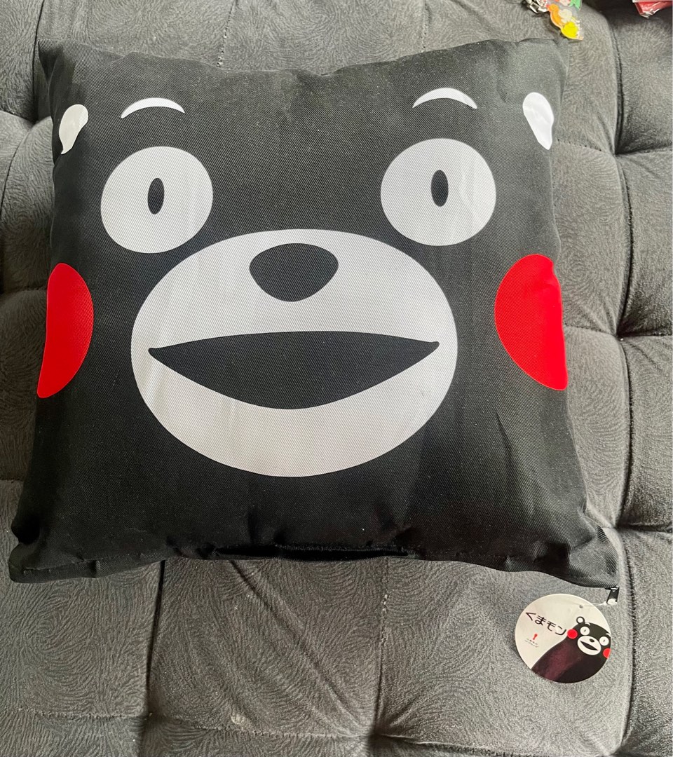 Kumamon pillow japan new, Furniture & Home Living, Furniture, Bed Frames & Mattresses on Carousell