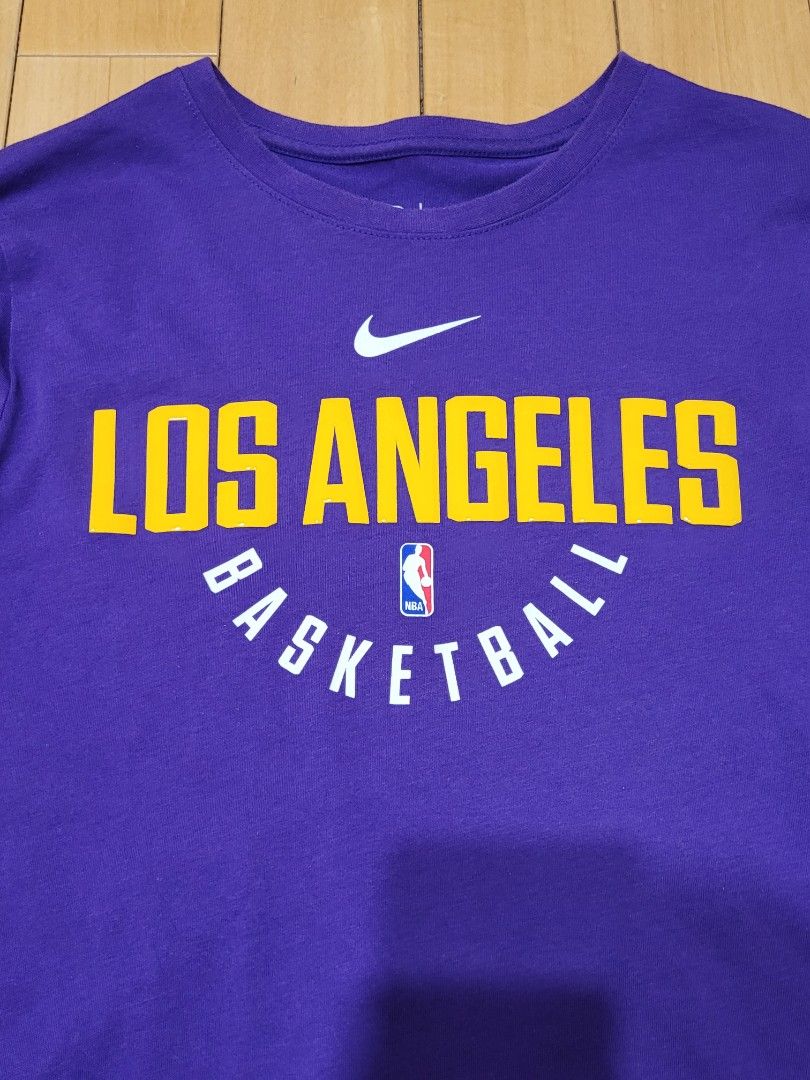 NIKE Los Angeles Lakers BASKETBALL Practice Long Sleeve T-Shirt