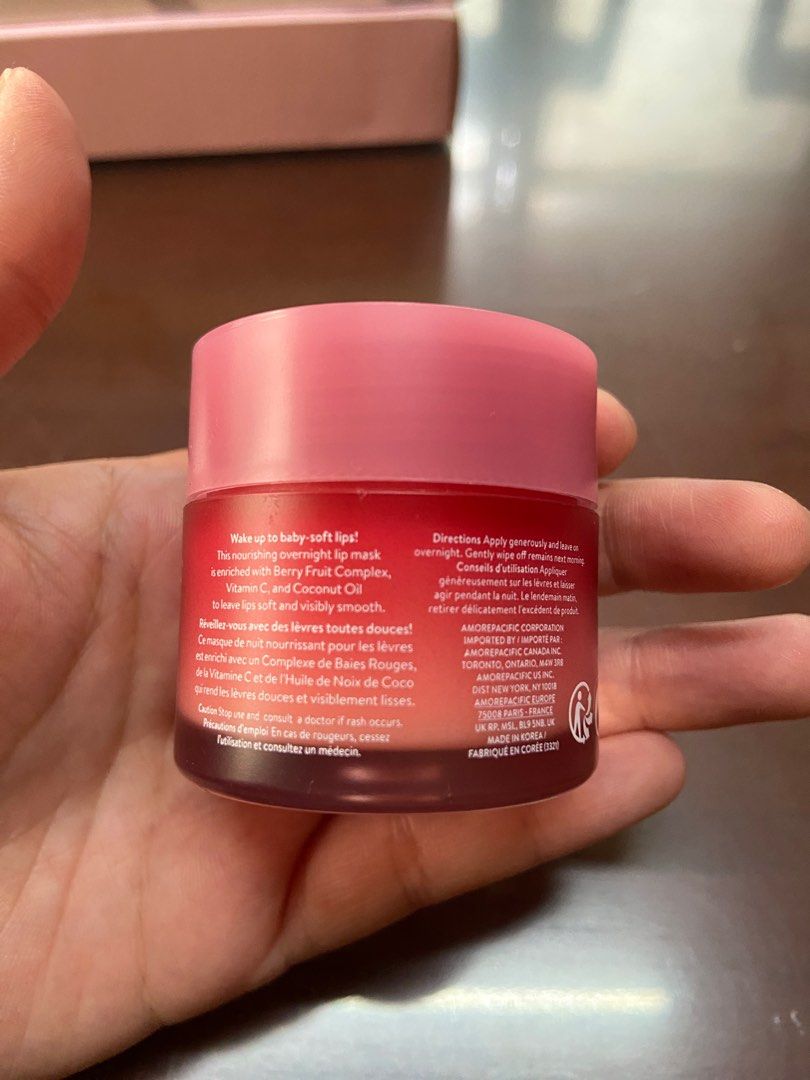 Laneige Lip Mask (UNUSED) (Category: Body Care) located in Manila. Submitted by futuremd_ (Listing ID 1258074193, Image 2). Description: Unused, without box.