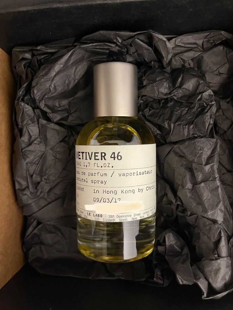 Le Labo Vetiver 46 Eau De Parfum 香水50ml, 美容＆個人護理, 健康及