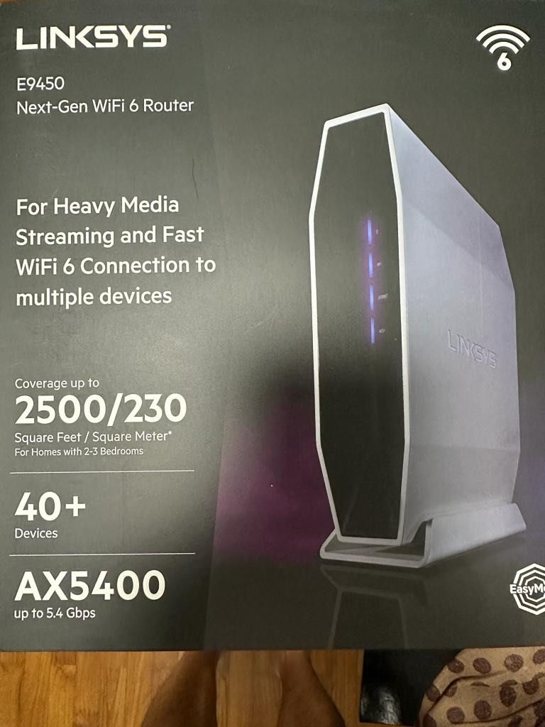 Ebw Insys Router Linksys E9450 Wifi 6 Router, Computers & Tech, Parts & Accessories ...