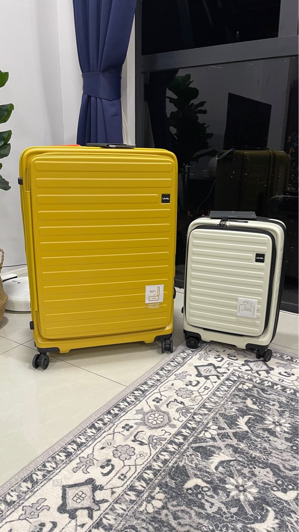 LOJEL Cubo Luggages Size L Yellow Hobbies Toys Travel