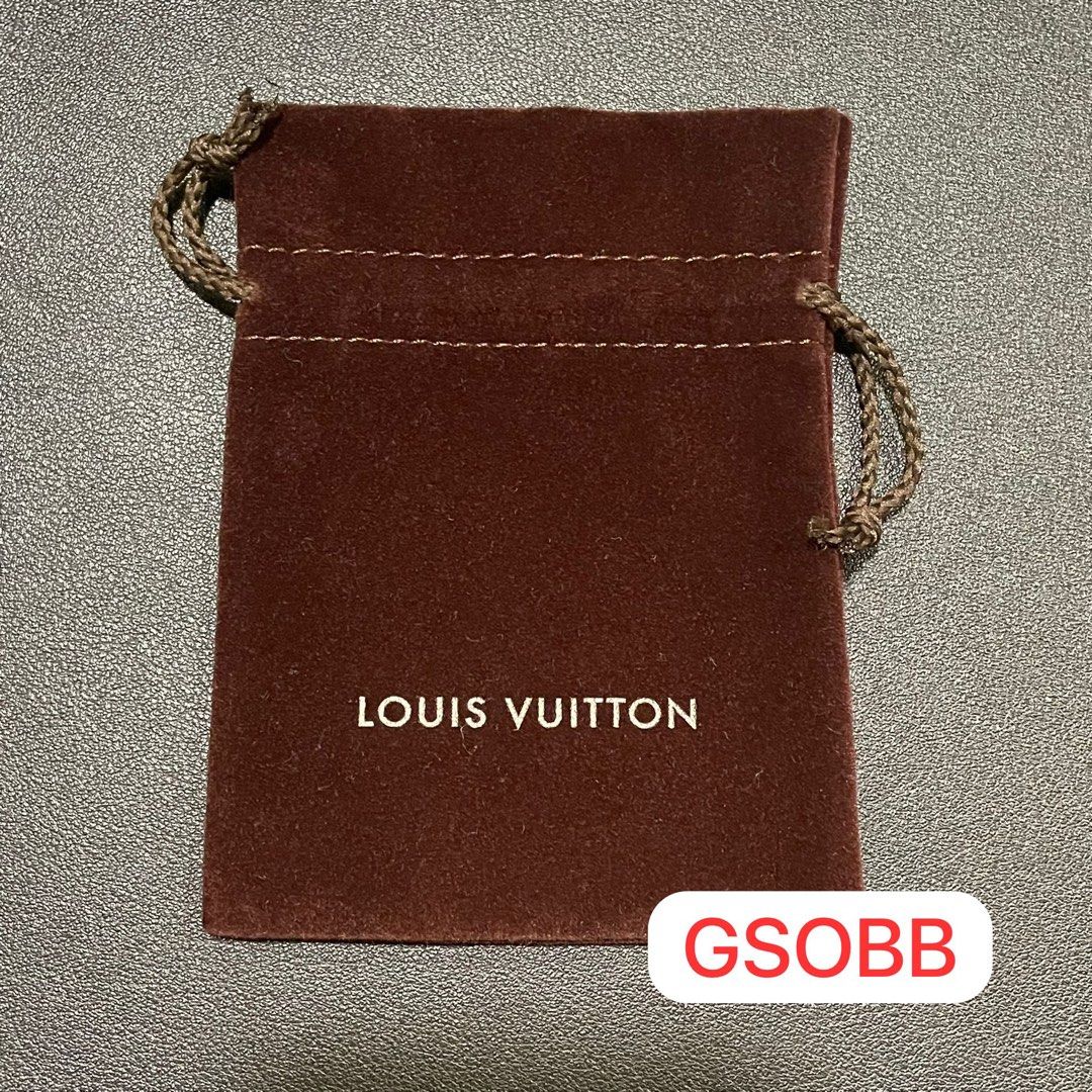 Louis Vuitton, Accessories, Bn Louis Vuitton Velvet Dust Bag For Jewelry