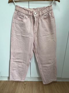 Love Bonito Mom Jeans in Pink (S 27)