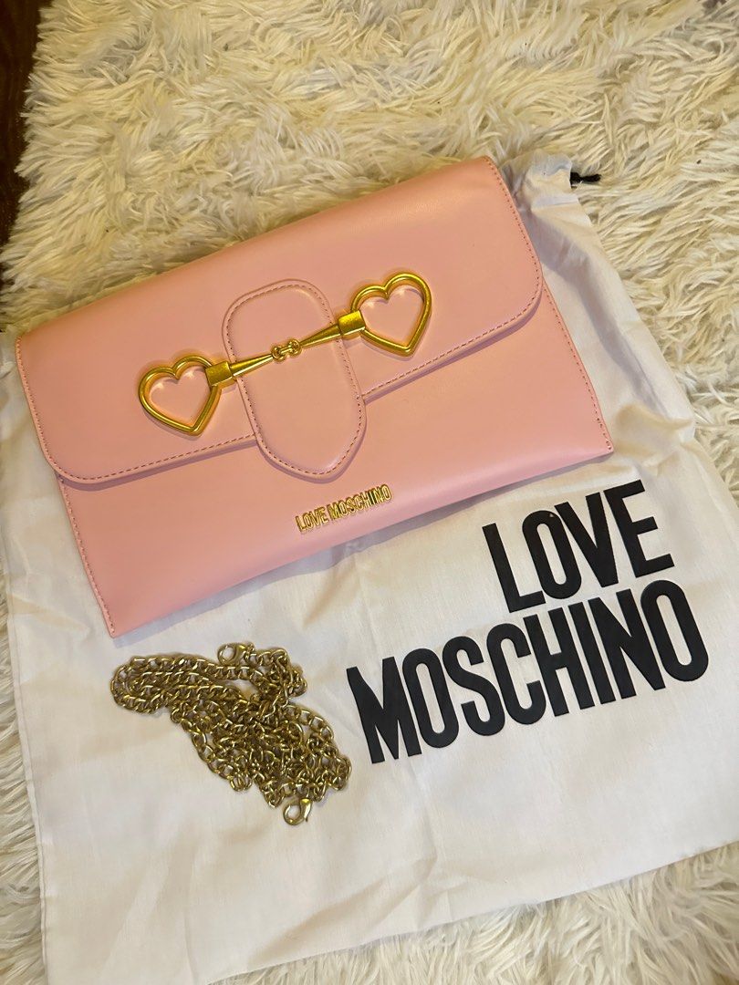 Love moschino clutch bag outlet