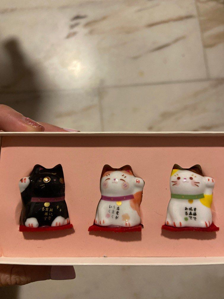 LUCKY CAT FIGURINE, Hobbies & Toys, Toys & Games on Carousell