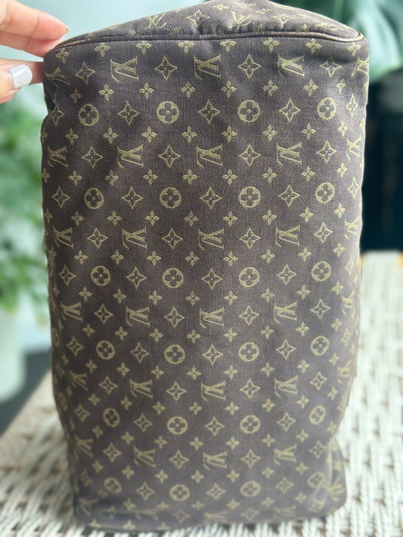 LV Speedy 30 Brown Mini Lin Monogram Idylle Canvas Handbag, Luxury, Bags &  Wallets on Carousell