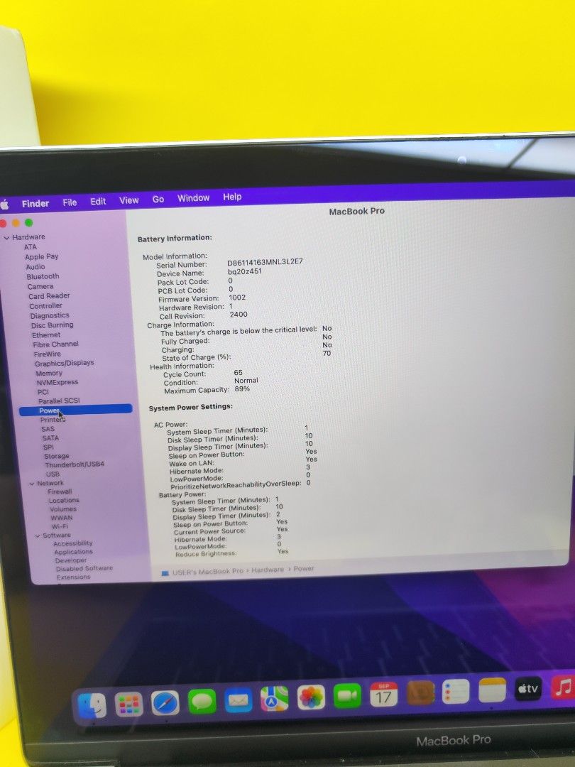 MacBook Pro 13 inch M1 1283, Computers & Tech, Laptops & Notebooks on ...