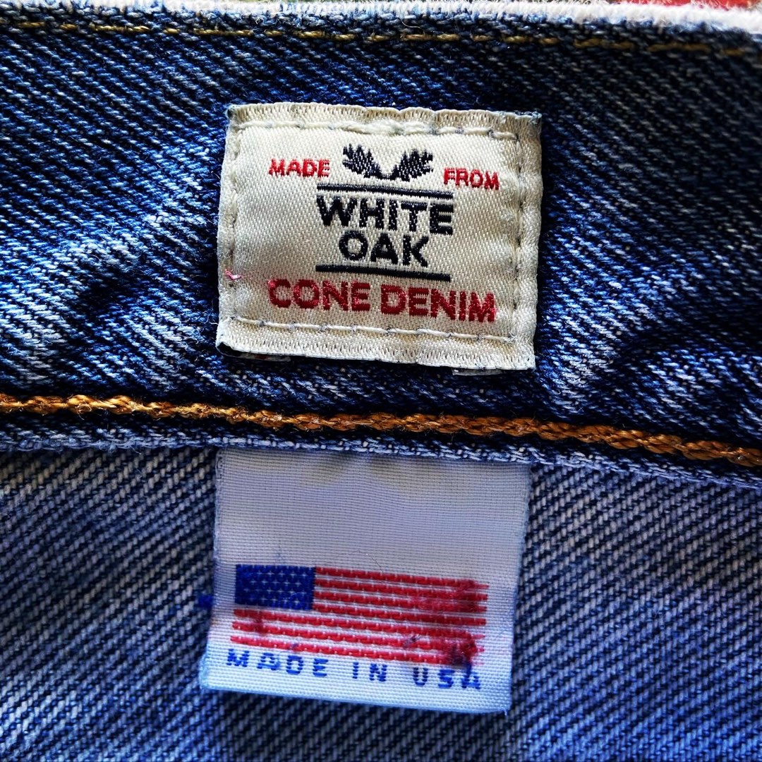 🇺🇸Made in USA Levi's 511 white oak cone denim jeans, 女裝, 褲