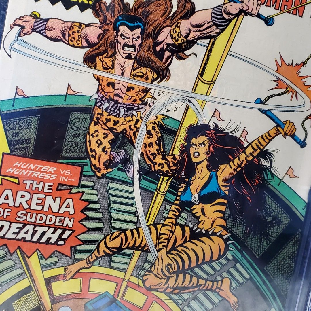 MARVEL CHILLERS #4 Marvel comics, 4/76 9.6 CGC Universal Grade (Category: Comics & Manga) located in Pasig City. Submitted by califinestcollectibles (Listing ID 1258103697, Image 2). Description: MARVEL CHILLERS #4 Marvel comics, 4/76 9.6 CGC Universal Grade Chris Claremont story Frank Robbins & Vince Colletta art Tigra. Kraven Appearance Used like new No other issues aside from tiny scratches Actual and detailed pictures posted For Pick.Up at ch