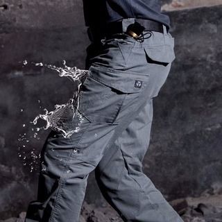 Men s Waterproof Tactical Pants Military Pants Outdoor Sports Breathable Pants Multi Pocket ix7