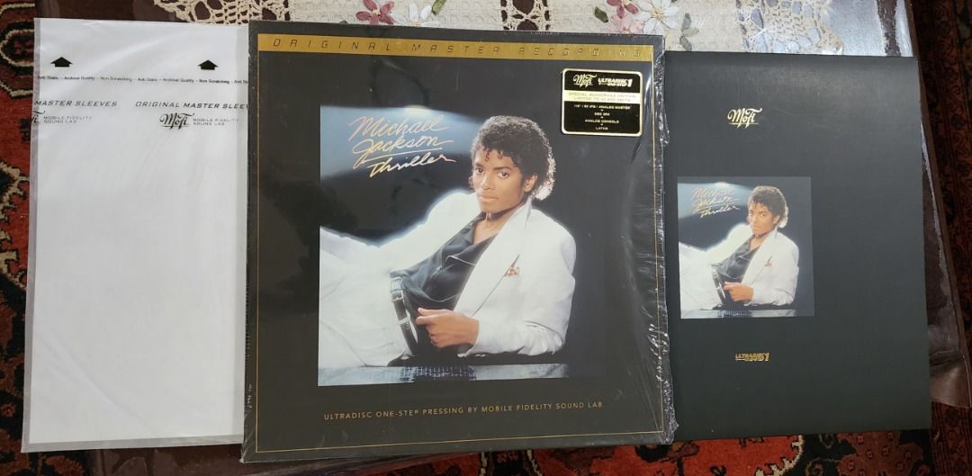 Michael Jackson (MOFI) - Thriller 180g 33RPM LP, Hobbies & Toys