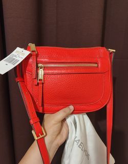 Michael Kors Julia coral sling bag