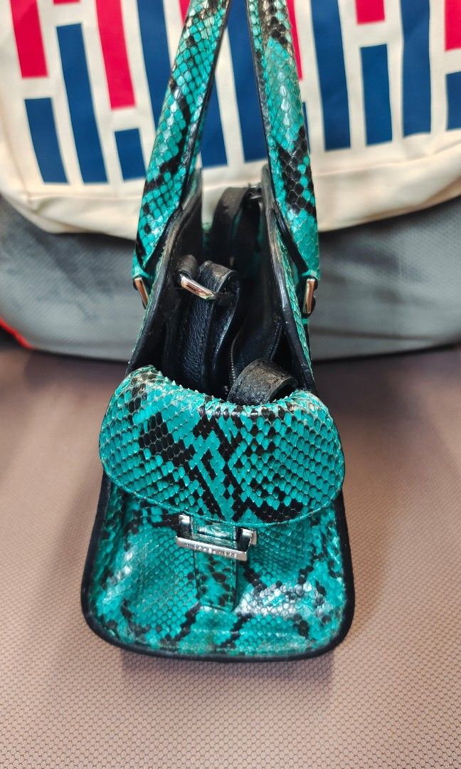 Michael kors deals python blue