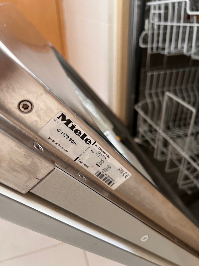 Miele discount dishwasher hg03