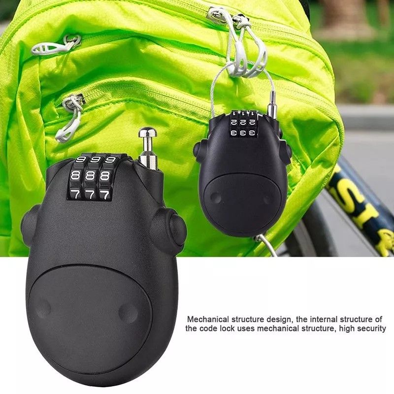 Cable lock backpack store