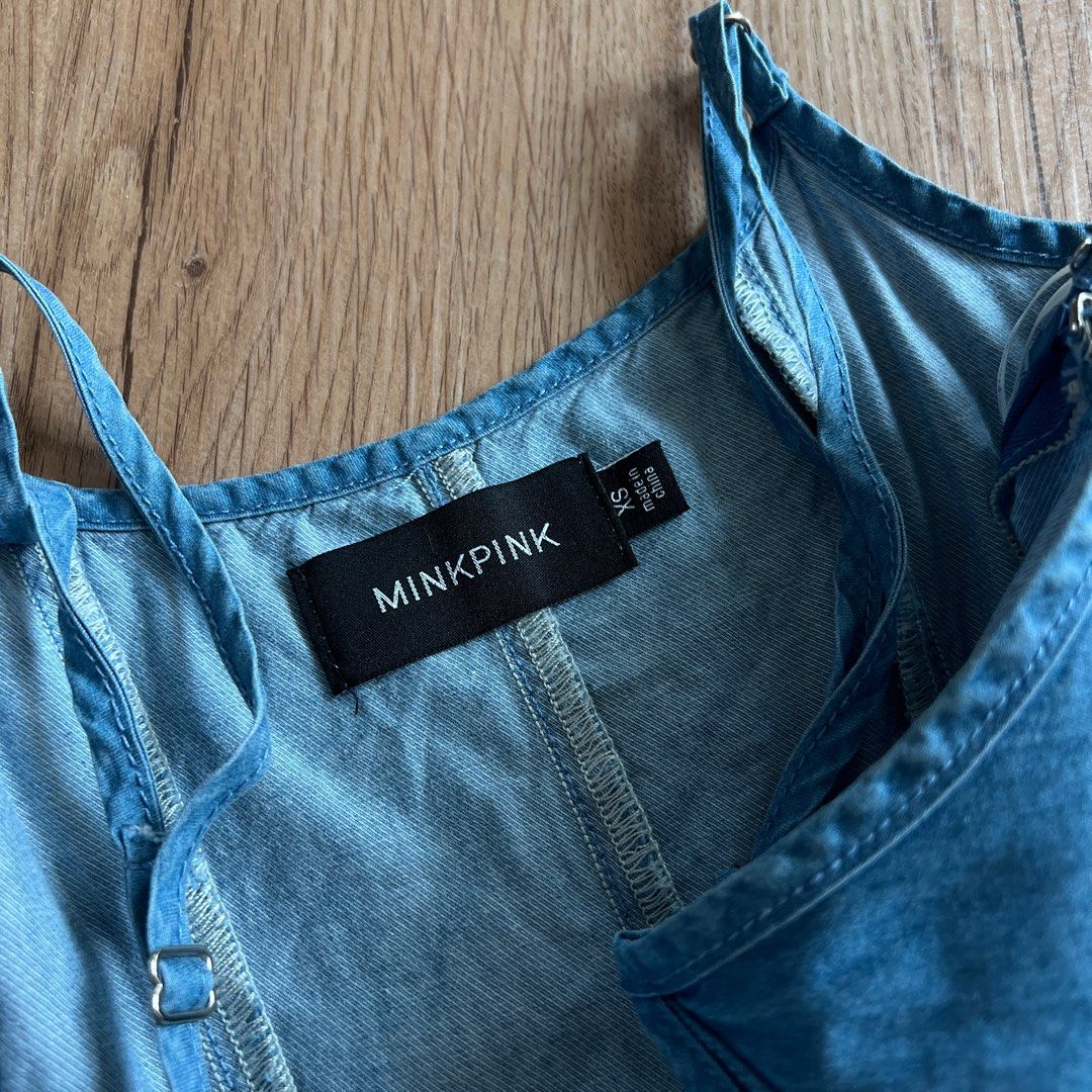 Minkpink denim deals dress