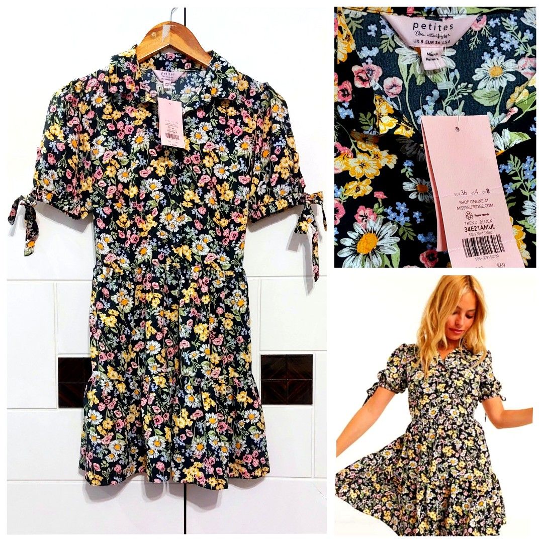 Miss Selfridge petite tiered mini dress Women s Fashion Dresses Sets Dresses on Carousell