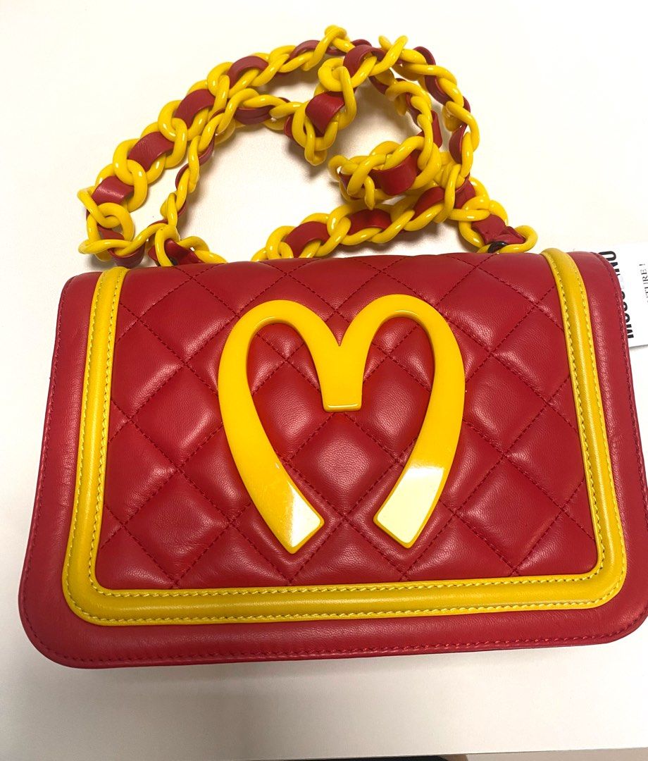 Mcdonalds discount moschino bag