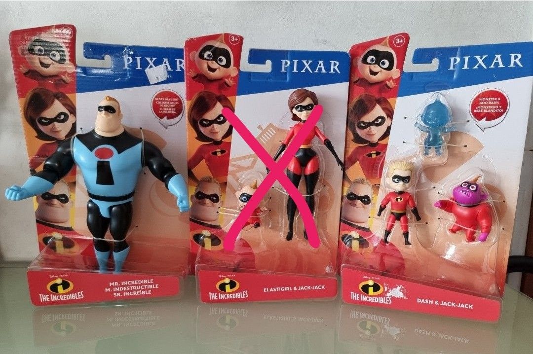 Mr incredible and family, Hobbies Toys, Toys Games on Carousell
