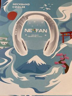 NEFAN 頸掛飾風扇（黑色）