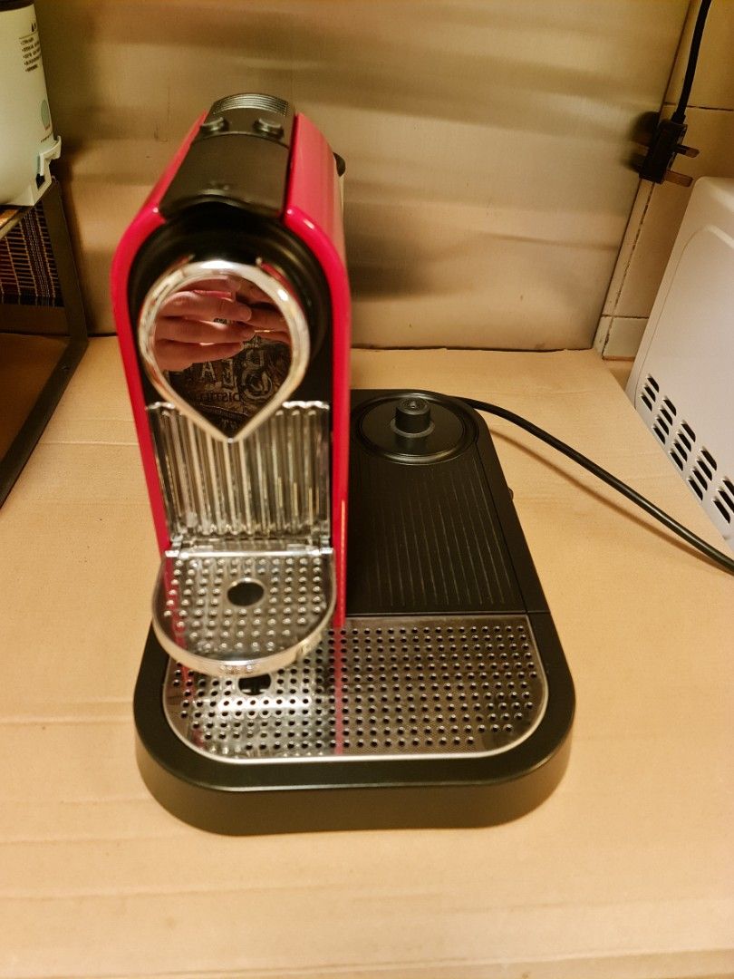 Nespresso Citiz C120 coffee machine Bright Red, TV & Home Appliances