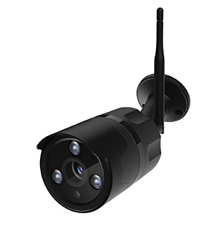 Indoor Camera, Netvue Home Security Camera, PTZ Surveillance WiFi Cameras -  Only 2.4GHz Wi-Fi, Black