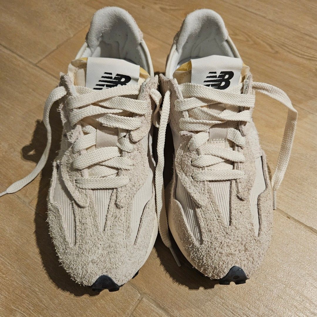 327 suede and corduroy sneakers