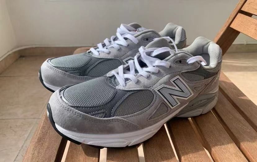New Balance NB 990 V3 Gray Men s Fashion Footwear Sneakers on