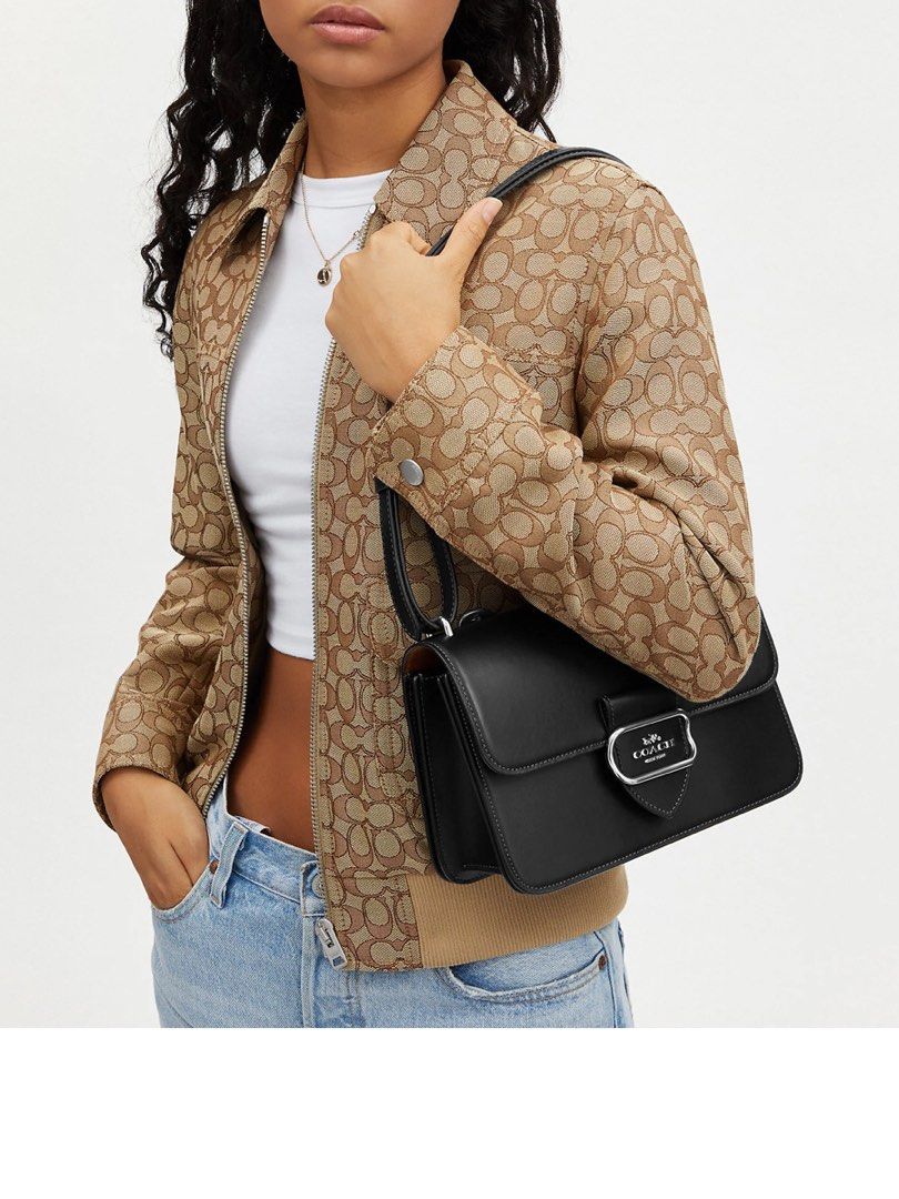 Coach large satchel hot sale