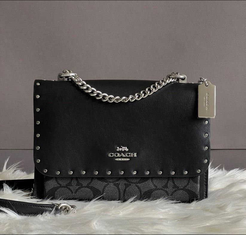 Coach rivets crossbody outlet