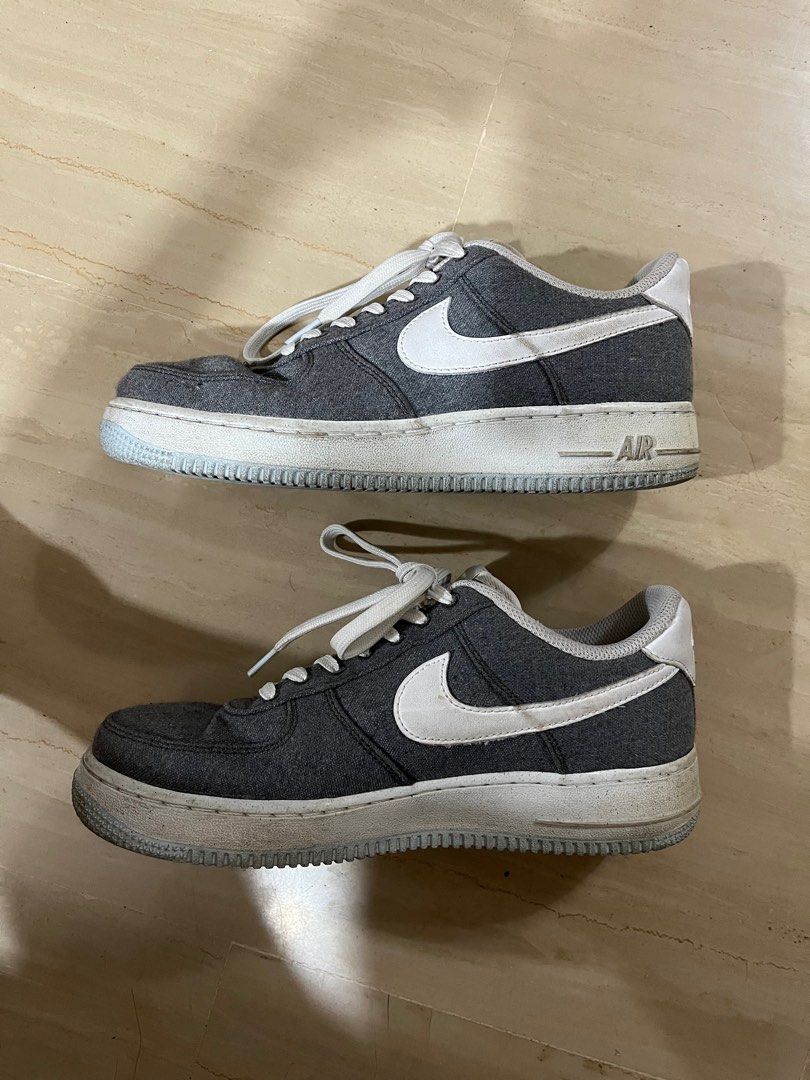 Nike air force 1 men grey store