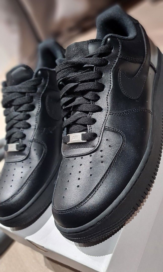 Air force 1 sales black mens size 10
