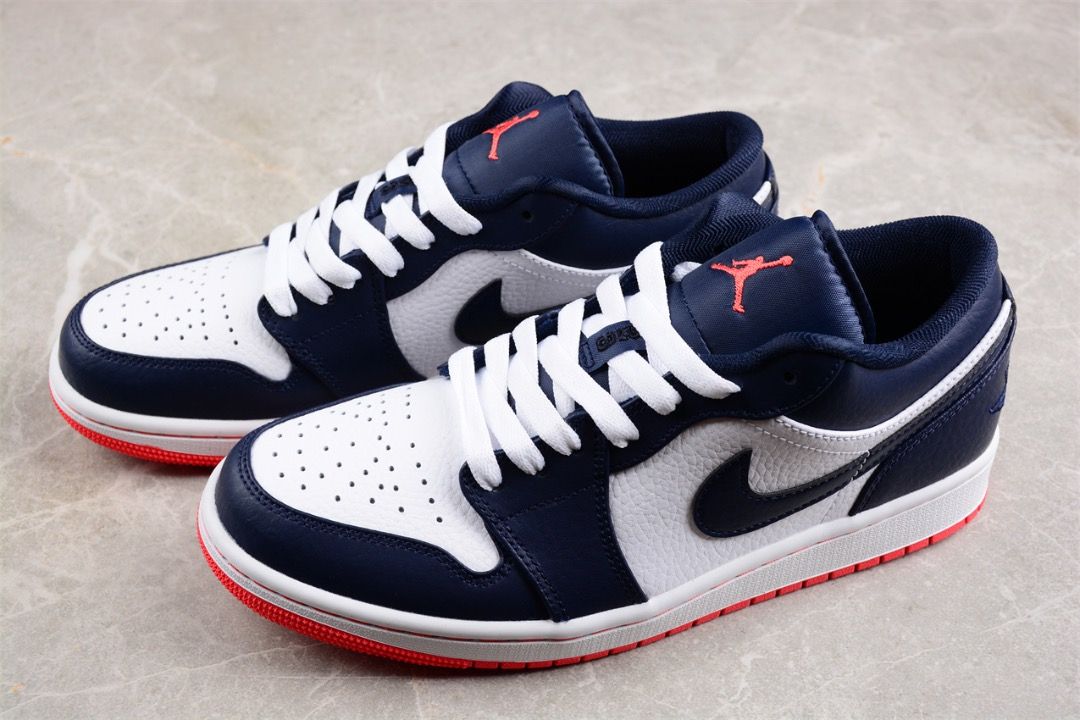Air jordan 1 low obsidian ember glow discount