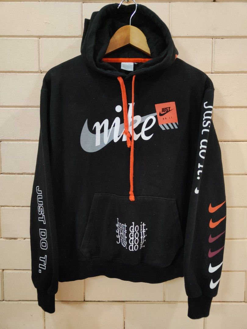 Orange and black nike outlet sweatsuit