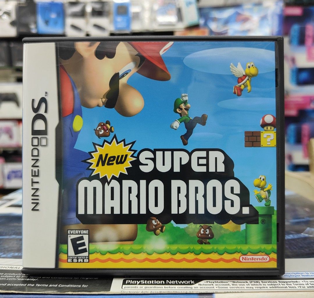Nintendo DS New Super Mario Bros Video Gaming Video Games