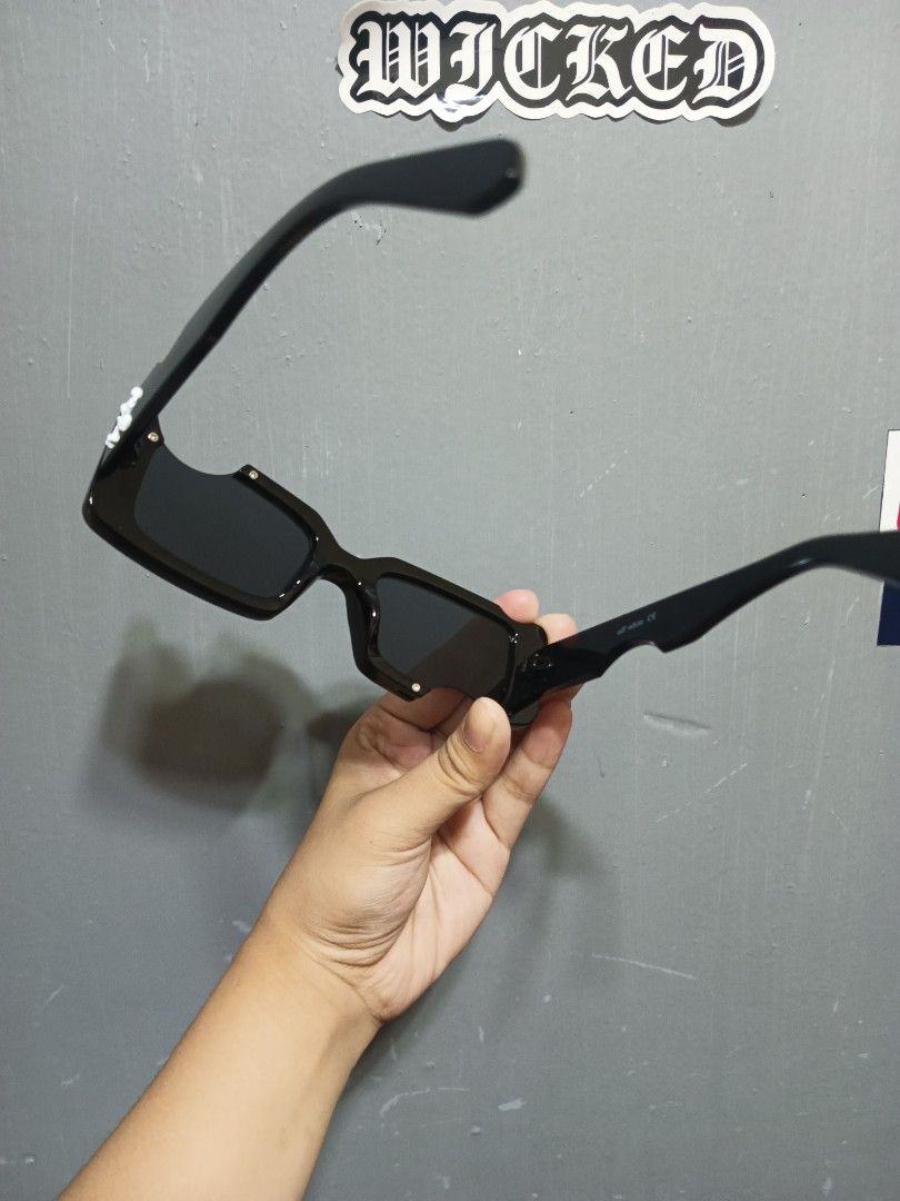 Shop Off-White Cady 50MM Rectangular Sunglasses