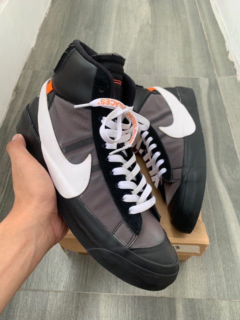 Off White Nike Blazers Mid Grim Reaper Men s Fashion Footwear