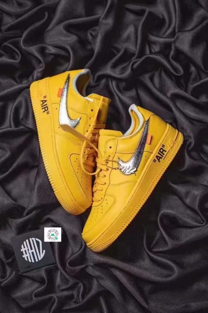 OFF WHITE x Nike Air Force 1 Low Lemonade Men s Fashion