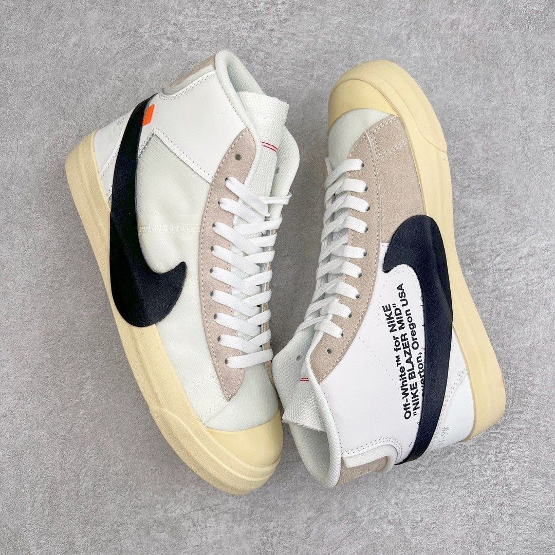 Off White X NK Blazer Mid The Ten OW Carousell