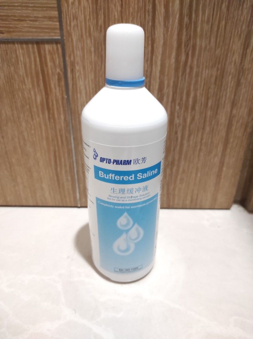 OptoPharm Buffered Saline Solution for Contact Lens, Beauty & Personal