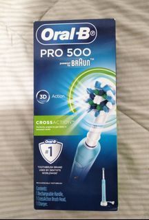 Oral-B Pro 500 Toothbrush Powered by Braun