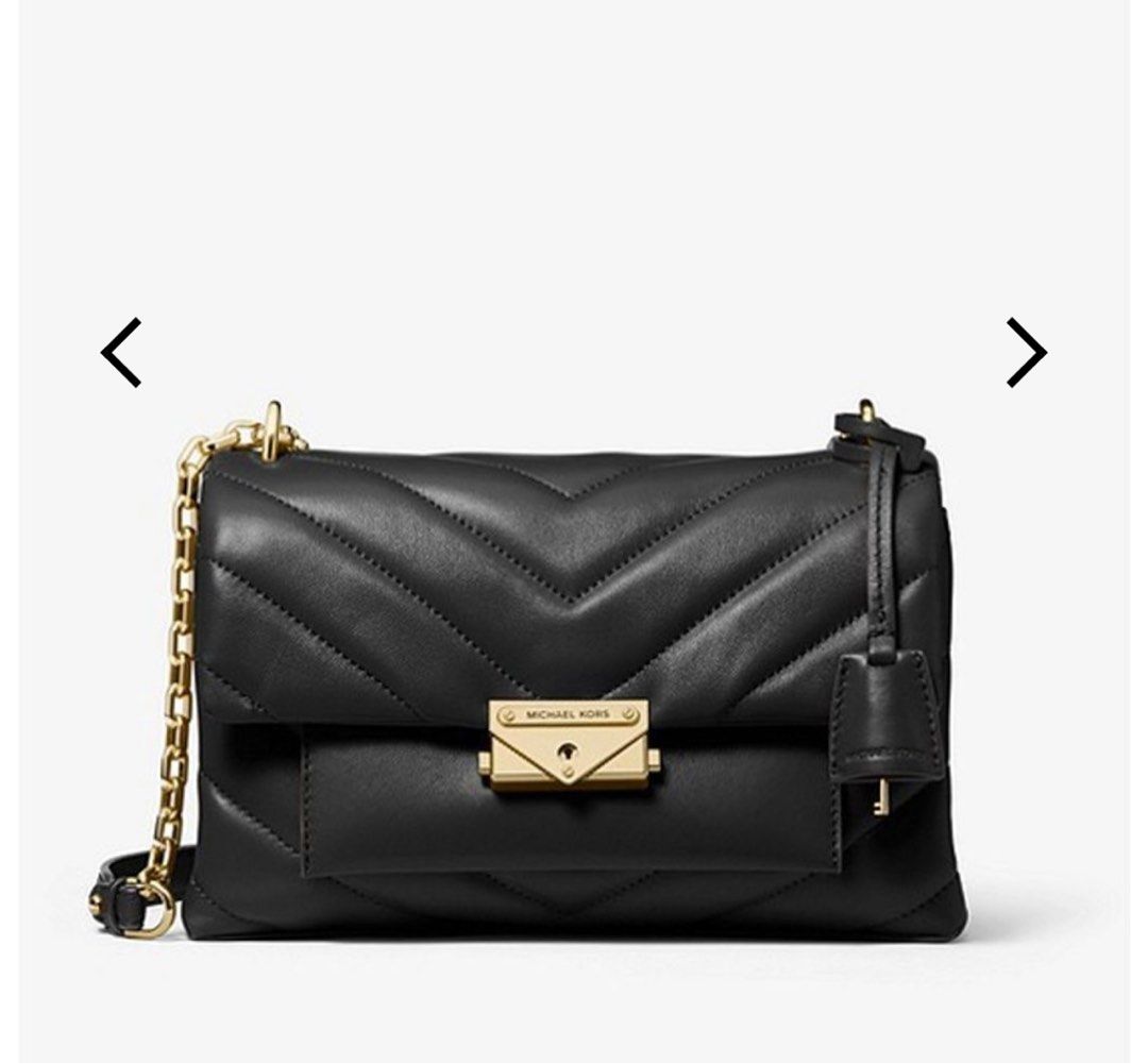 MK Cece Medium Quilted Bag - Shoulder/Body Bag (Category: Luxury Bags & Wallets) located in Lubao. Submitted by ab.closet (Listing ID 1258166194, Image 3). Description: Preloved 100% Original. Bought at Shangri-La. Used twice for quick events. Original price was Php21,000 (est.).