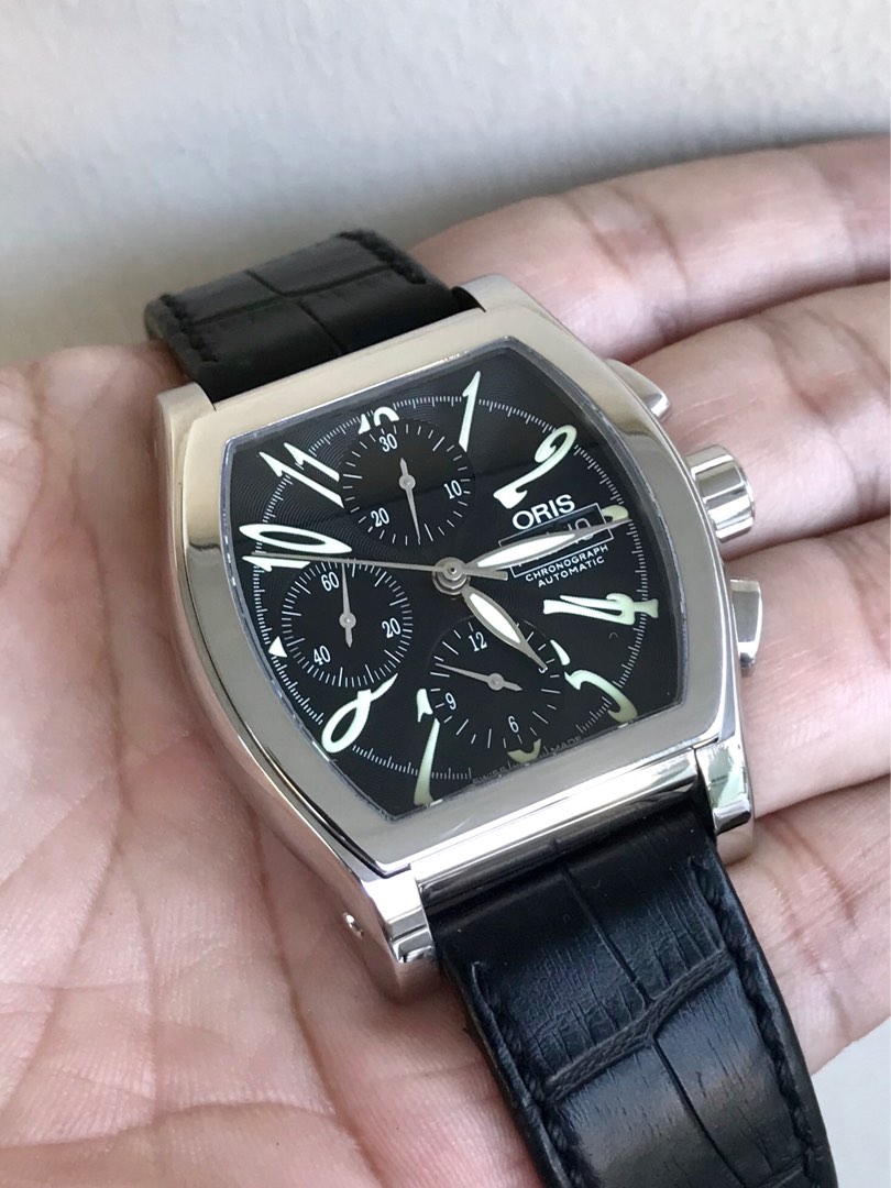 Oris miles tonneau sales chronograph