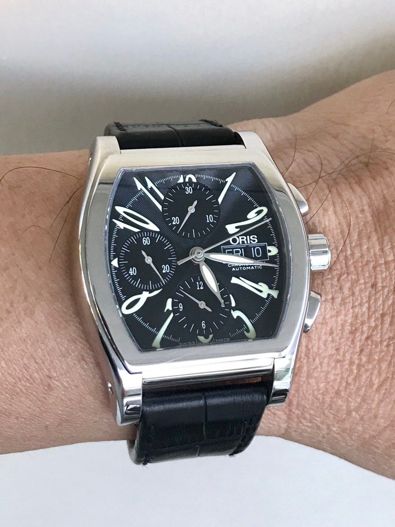 Oris miles tonneau chronograph hotsell