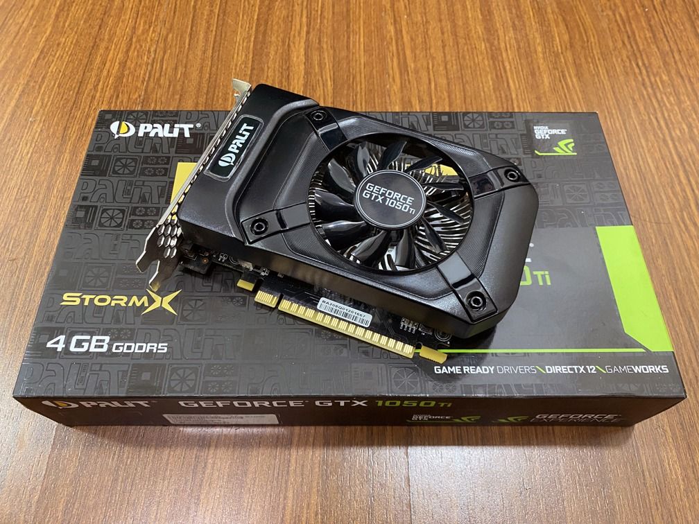 Gtx 1050 ti 4gb palit stormx sale