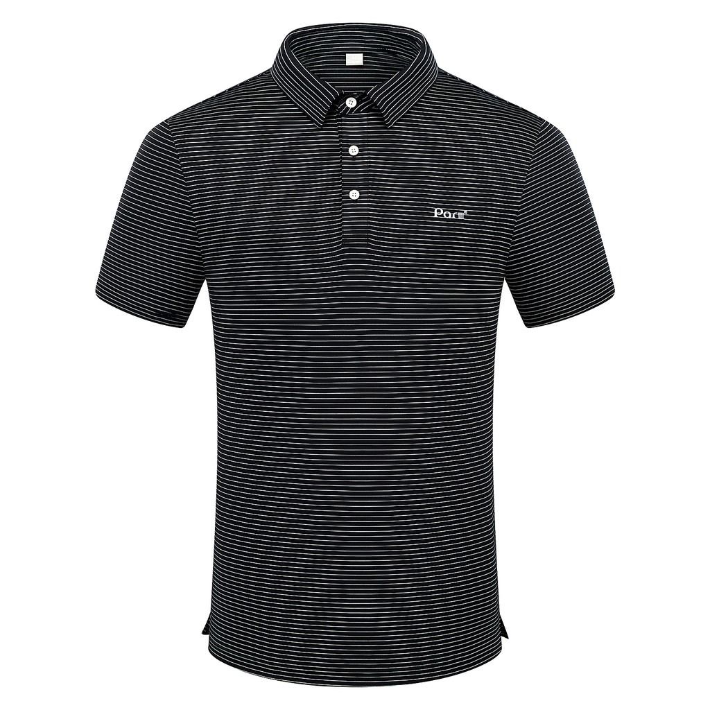 Mens black sales golf shirts